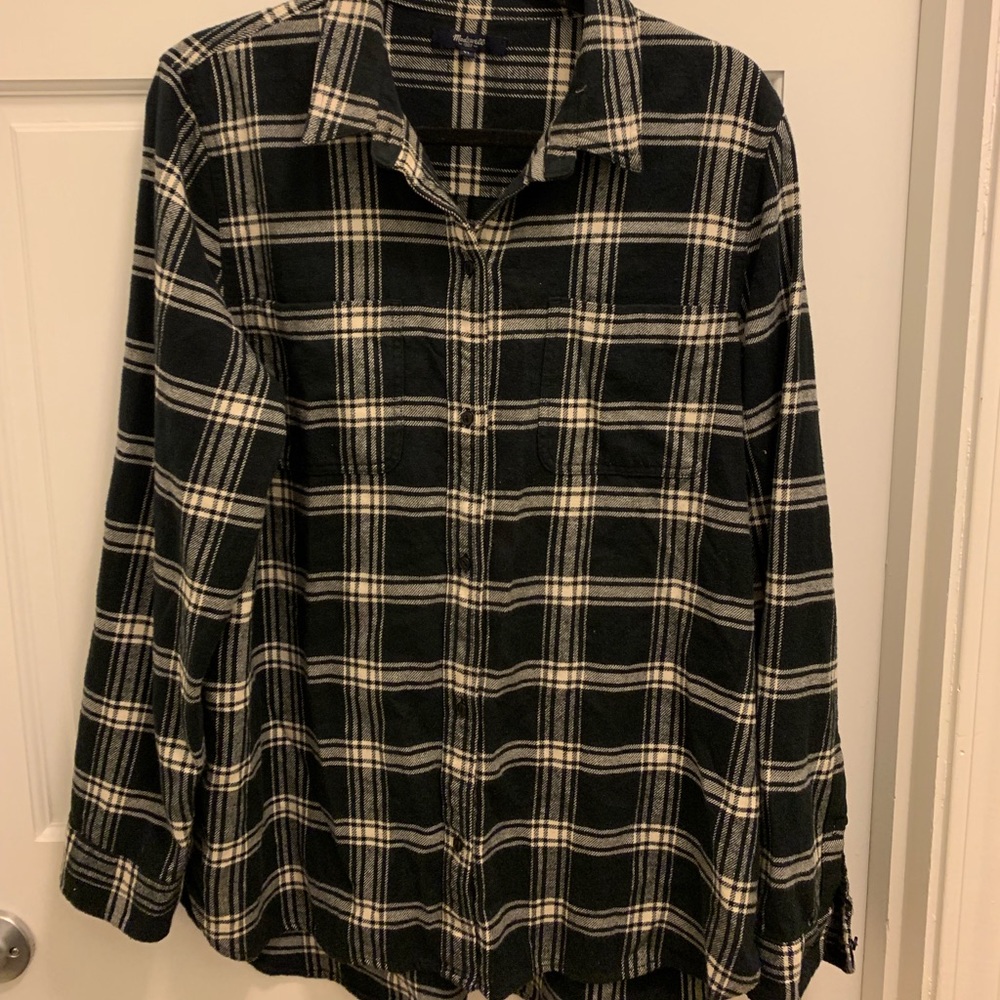 Black and white button down from Madewell!